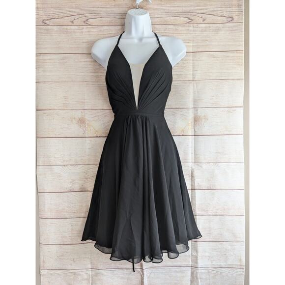 Faviana Dresses & Skirts - NWOT Faviana Hoco Cocktail Sleeveless Dress Black Size 0